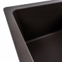 Изображение Гранітна мийка для кухні VALESO 6250 ZIRKONE матова Темна скеля ИМ Light-Deco 1 