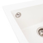 Изображение Гранітна мийка VALESO GALAX 5050 матова Білосніжна ИМ Light-Deco 4 