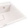 Изображение Гранітна мийка VALESO SHERLIT 6050 матова Топаз ИМ Light-Deco 3 