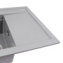 Изображение Гранітна мийка VALESO ATRUM 7950 матова Сірий металік ИМ Light-Deco 5 