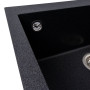 Изображение Кухонна гранітна мийка 5750 DAVINA VALESO карбон ИМ Light-Deco 4 