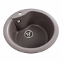 Изображение Гранітна мийка для кухні Platinum 480 TURAS матова Дюна ИМ Light-Deco 1 