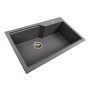 Зображення Гранітна мийка для кухні VALESO NIKA 7545 матова Сірий мусон ИМ Light-Deco 2 