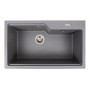 Зображення Гранітна мийка для кухні VALESO NIKA 7545 матова Сірий мусон ИМ Light-Deco 