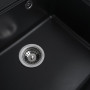 Зображення Гранітна мийка для кухні VALESO VESTA 5852 матова Чорна ИМ Light-Deco 3 