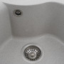 Изображение Гранітна мийка для кухні VALESO TURAS 480 матова Топаз ИМ Light-Deco 6 