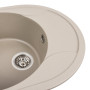 Изображение Гранітна мийка для кухні VALESO 5847 ONYX матовий Титан ИМ Light-Deco 2 