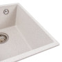 Зображення Гранітна мийка для кухні VALESO ROXY 3744 матова Топаз ИМ Light-Deco 3 
