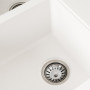 Изображение Гранітна мийка для кухні VALESO 7850 HARMONY матова Білосніжна ИМ Light-Deco 1 
