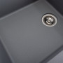 Изображение Гранітна мийка для кухні VALESO ROMA 7850 матова Сірий металік ИМ Light-Deco 3 
