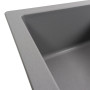Зображення Гранітна мийка для кухні VALESO INTENSO 6550 матова Сірий металік ИМ Light-Deco 4 