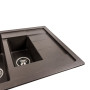 Изображение Гранітна мийка для кухні VALESO TOSKANA 7850W матова Темна скеля ИМ Light-Deco 4 