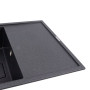 Изображение Гранітна мийка VALESO GALANS 7850 матова Карбон ИМ Light-Deco 3 
