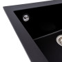 Изображение Кухонна гранітна мийка 5750 DAVINA VALESO чорний ИМ Light-Deco 3 