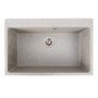 Изображение Гранітна мийка для кухні Platinum 7850 Bogema матова (сіра) ИМ Light-Deco 