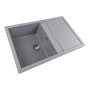 Зображення Гранітна мийка для кухні Platinum 7950 Selena матова Сірий металік ИМ Light-Deco 2 
