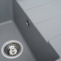 Зображення Гранітна мийка для кухні VALESO INTENSO 6550 матова Сірий мусон ИМ Light-Deco 5 
