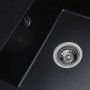 Зображення Гранітна мийка для кухні VALESO ARIA 5851 матова Чорна ИМ Light-Deco 3 