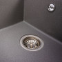 Изображение Гранітна мийка для кухні VALESO SOLID 7843 матова Сірий металік ИМ Light-Deco 4 