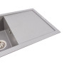 Изображение Гранітна мийка для кухні VALESO SOLID 7843 матова Сірий металік ИМ Light-Deco 2 