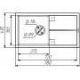 Изображение Гранітна мийка для кухні VALESO SOLID 7843 матова Топаз ИМ Light-Deco 7 