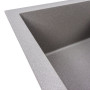 Изображение Гранітна мийка для кухні VALESO SOLID 7843 матова Сірий мусон ИМ Light-Deco 3 