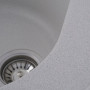 Зображення Гранітна мийка для кухні VALESO LUNA 510 матова Біла в крапку ИМ Light-Deco 5 