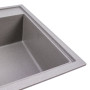 Изображение Гранітна мийка VALESO SHERLIT 6050 матова Сірий мусон ИМ Light-Deco 2 