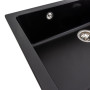 Зображення Гранітна мийка для кухні Platinum 7945 Paruana матова Чорна ИМ Light-Deco 4 