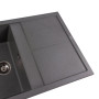 Зображення Гранітна мийка для кухні Platinum 7950 Selena матова Сірий мусон ИМ Light-Deco 3 