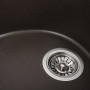 Изображение Гранітна мийка для кухні Platinum 5847 ONYX матова Темна скеля ИМ Light-Deco 5 
