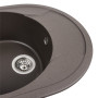 Изображение Гранітна мийка для кухні Platinum 5847 ONYX матова Темна скеля ИМ Light-Deco 3 