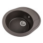 Изображение Гранітна мийка для кухні Platinum 5847 ONYX матова Темна скеля ИМ Light-Deco 2 