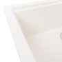 Зображення Гранітна мийка для кухні VALESO NIKA 7545 матова Біла в крапку ИМ Light-Deco 3 