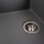 Изображение Гранітна мийка для кухні VALESO ZIRKONE 6250 матова Сірий металік ИМ Light-Deco 2 