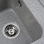 Зображення Гранітна мийка для кухні VALESO KORRADO 4050 матова Сіра ИМ Light-Deco 1 