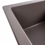 Зображення Гранітна мийка для кухні VALESO ARIA 5851 матова Дюна ИМ Light-Deco 1 