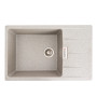 Изображение Гранітна мийка для кухні VALESO ROMA 7850 матова Сіра ИМ Light-Deco 