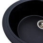 Изображение Гранітна мийка для кухні VALESO ONYX 5847 матова Чорна ИМ Light-Deco 5 
