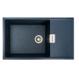 Изображение Гранітна мийка для кухні VALESO 8650 DIAMOND матова (антрацит) ИМ Light-Deco 