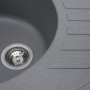 Изображение Гранітна мийка для кухні VALESO SOUL 6250 матова Сірий мусон ИМ Light-Deco 2 