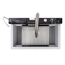 7546 EVANORA матова Мийка гранітна VALESO (сірий металік)