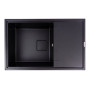 Изображение Гранітна мийка VALESO GALANS 7850 матова Чорна ИМ Light-Deco 