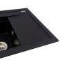 Изображение Гранітна мийка VALESO ATRUM 7950 матова Чорний металік ИМ Light-Deco 5 