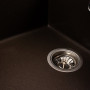 Зображення Кухонна мийка гранітна матова 7050 CASCADA Platinum Темна скеля ИМ Light-Deco 4 