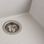 Зображення Гранітна мийка для кухні VALESO RUBA 4040 матова Біла в крапку ИМ Light-Deco 5 