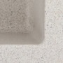 Зображення Гранітна мийка для кухні VALESO RUBA 4040 матова Біла в крапку ИМ Light-Deco 7 