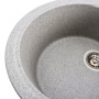 Изображение Гранітна мийка для кухні VALESO ONYX 5847 матова Сіра ИМ Light-Deco 4 