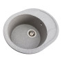 Изображение Гранітна мийка для кухні VALESO ONYX 5847 матова Сіра ИМ Light-Deco 1 