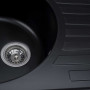 Зображення Гранітна мийка для кухні VALESO LIRA 7750 матова Чорна ИМ Light-Deco 2 